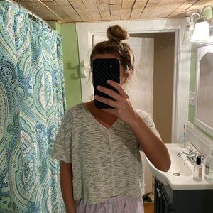 Anthropologie Petit Short Sleeve Top